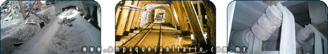 industria minera EMPAQUE SANITARIO